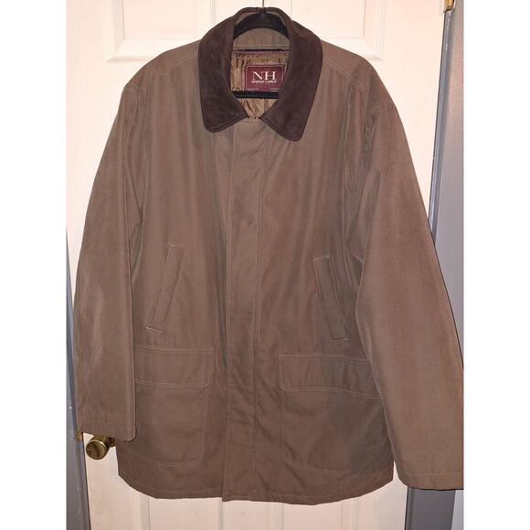 Newport Harbor‎ Chore Jacket Mens XL Brown Barn Canvas Ranch - Picture 1 of 16